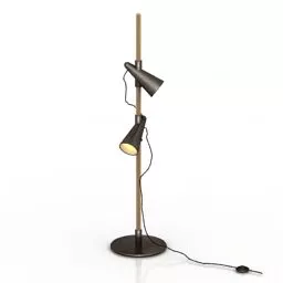 Bamboo Lamp 3d model