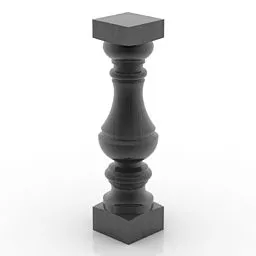Antique Baluster 3d model