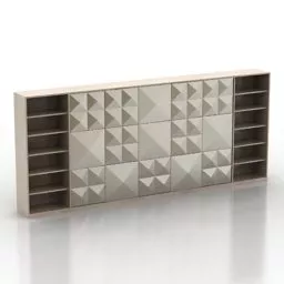Wardrobe Besana Furniture 3d model