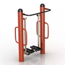 Gym Equipment Leg Exercise 3d model