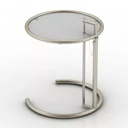 Coffee Table Round Top 3d model