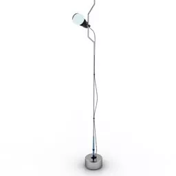 Table Lamp Flower Shade 3d model