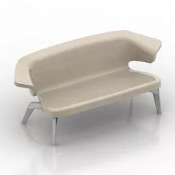 Sofa Bull Arm 3d model