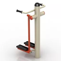 Basic Exercise Fitness Equipment 3d model