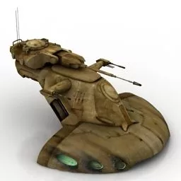Weapon Chinese Tank Camouflage 3d model