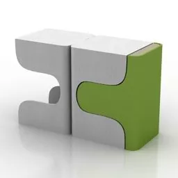 Module Table 3d model
