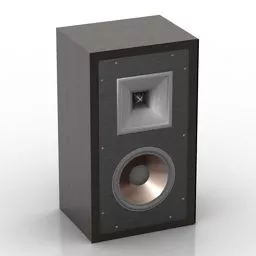 Audio Speaker With Subwoofer 3d model