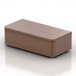 Walnut Locker 3d model