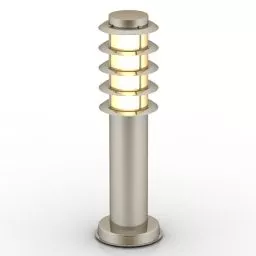 Pendant Ceiling Lamp Three Spotlight 3d model