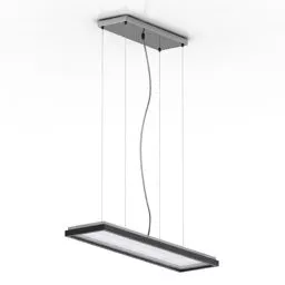 Ceiling Lamp Panel Shade 3d model