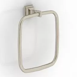 Bathroom Inox Hanger 3d model
