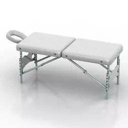 Conference Oval Table With Chairs 3d model