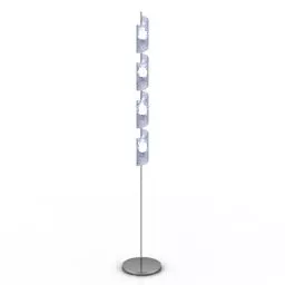 Steel Lamp Case 3d model