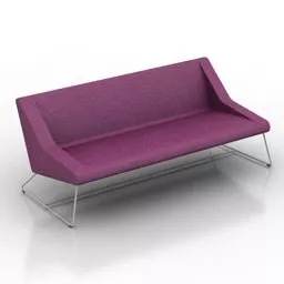 Upholstery Sofa Lego Shape 3d model