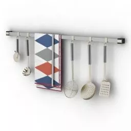 Set Of Kitchen Utensil 3d model