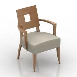 Bar Stool Tulip Shape 3d model