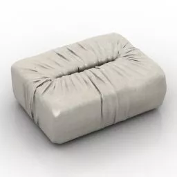 Bag Seat Grey 3d model