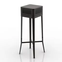 High Stool Rack 3d model