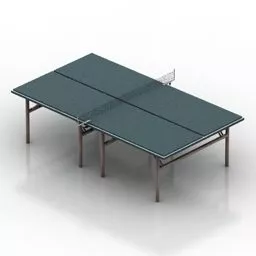 Ping Pong Table Tennis 3d model