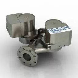 Industrial Electric Pump Isobar 3d model