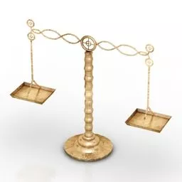 Golden Scale 3d model