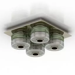 Ceiling Lamp Sphere Form Style 3d model