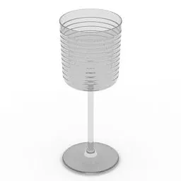 Wine Drink Glass 3d model