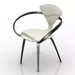 Art Modernism Armchair 3d model