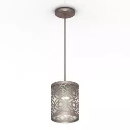 Grille Light Ceiling Lamp 3d model