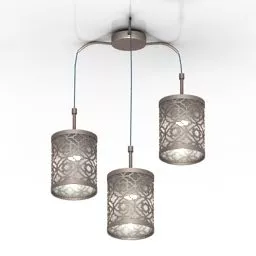 Steel Lamp Case 3d model