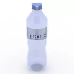 Plastic Water Bottle 350ml Free 3d Model - .3ds, .Gsm, .Max - Open3dModel