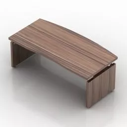 Walnut Table 3d model