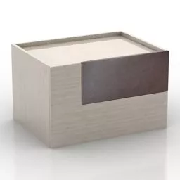 Bedroom Nightstand 3d model