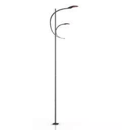 Modern Street Lamppost 3d model