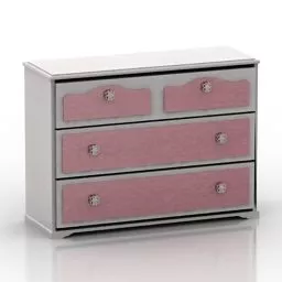 Pink Locker 3d model