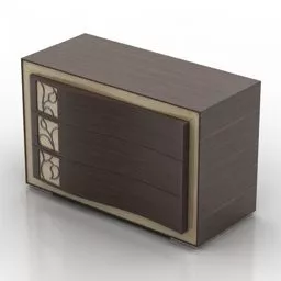 Modern Locker 3d model