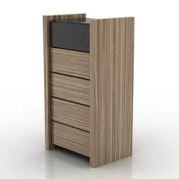 Shoes Locker Medium Height 3d model