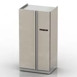 Refrigerator Samsung Side By Side 3d model