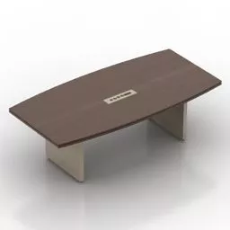Office Large Table 3d model