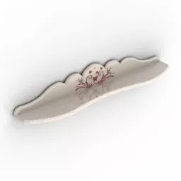 Boutique Wall Shelf 3d model