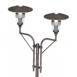Street Lamppost Rosa 3d model