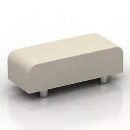 Upholstery Seat Bedroom Furniture 3d model