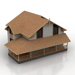 Chapel House Building 3d model