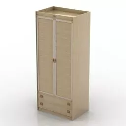Old Locker 3d model Old Locker 3d model