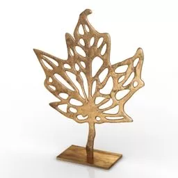 Leaf Tableware Decoration 3d model