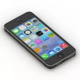 Mobile Phone Iphone 5 3d model