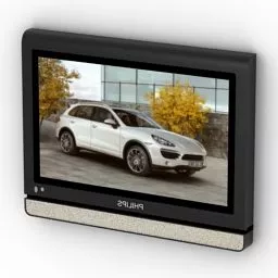 Philips Tv Flat Lcd 3d model