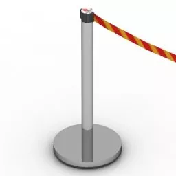 Belt Street Barrier 3d model