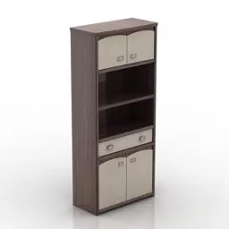 Office Pantry Locker 3d model