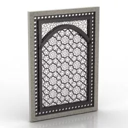Arabic Screen Divider 3d model
